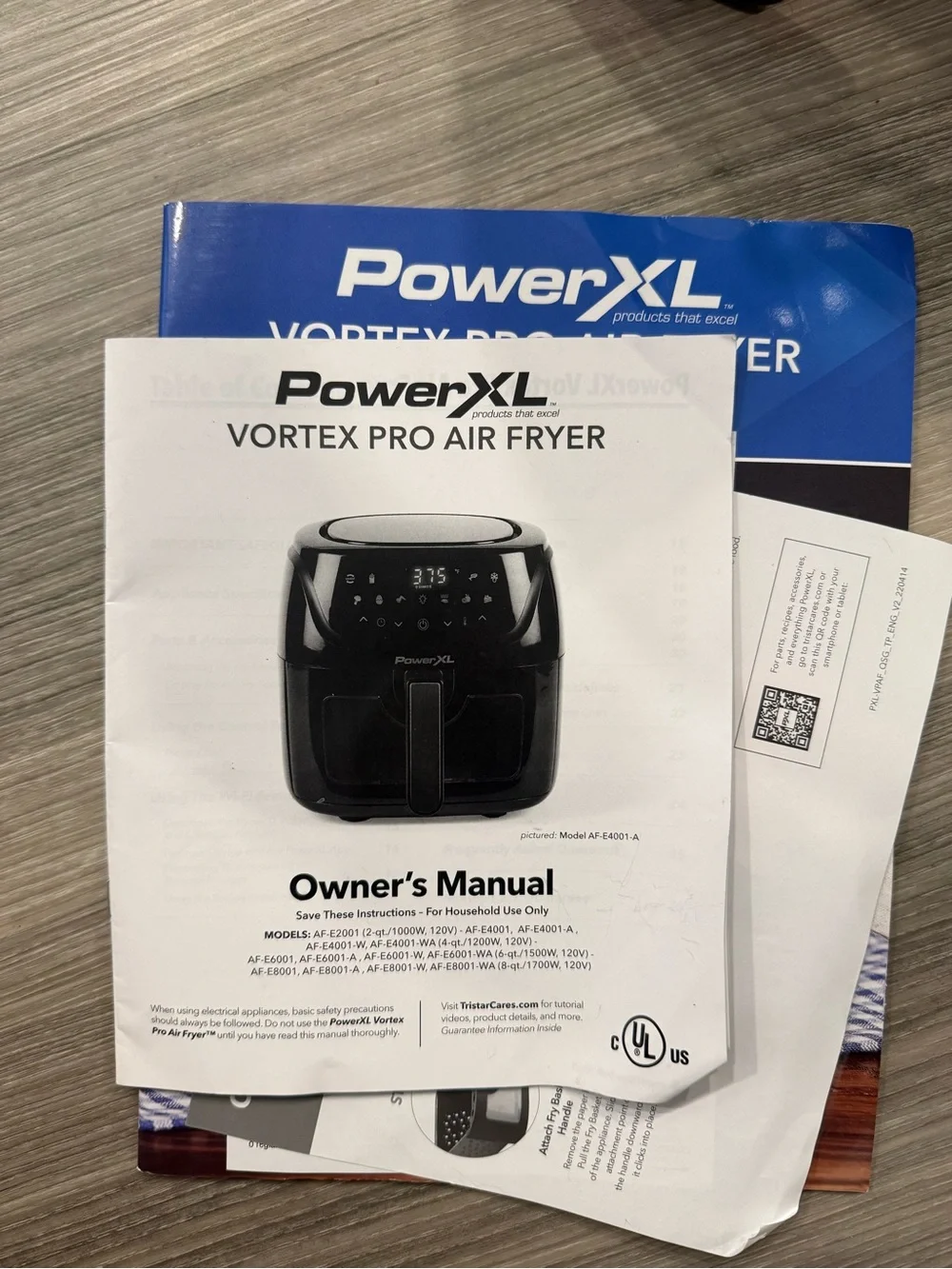 PowerXL Digital Air Fryer - Black